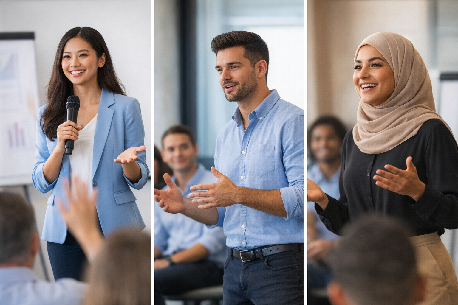 How to Sound Confident While Speaking English in Public